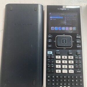 Texas Instruments TI-nspire CX Graphing Calculator with Cover and charger
